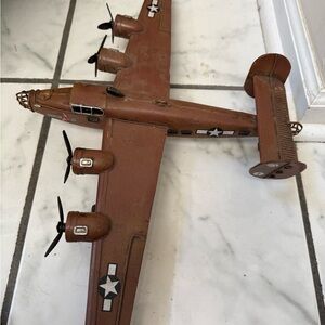 Vintage Brown Model Airplane